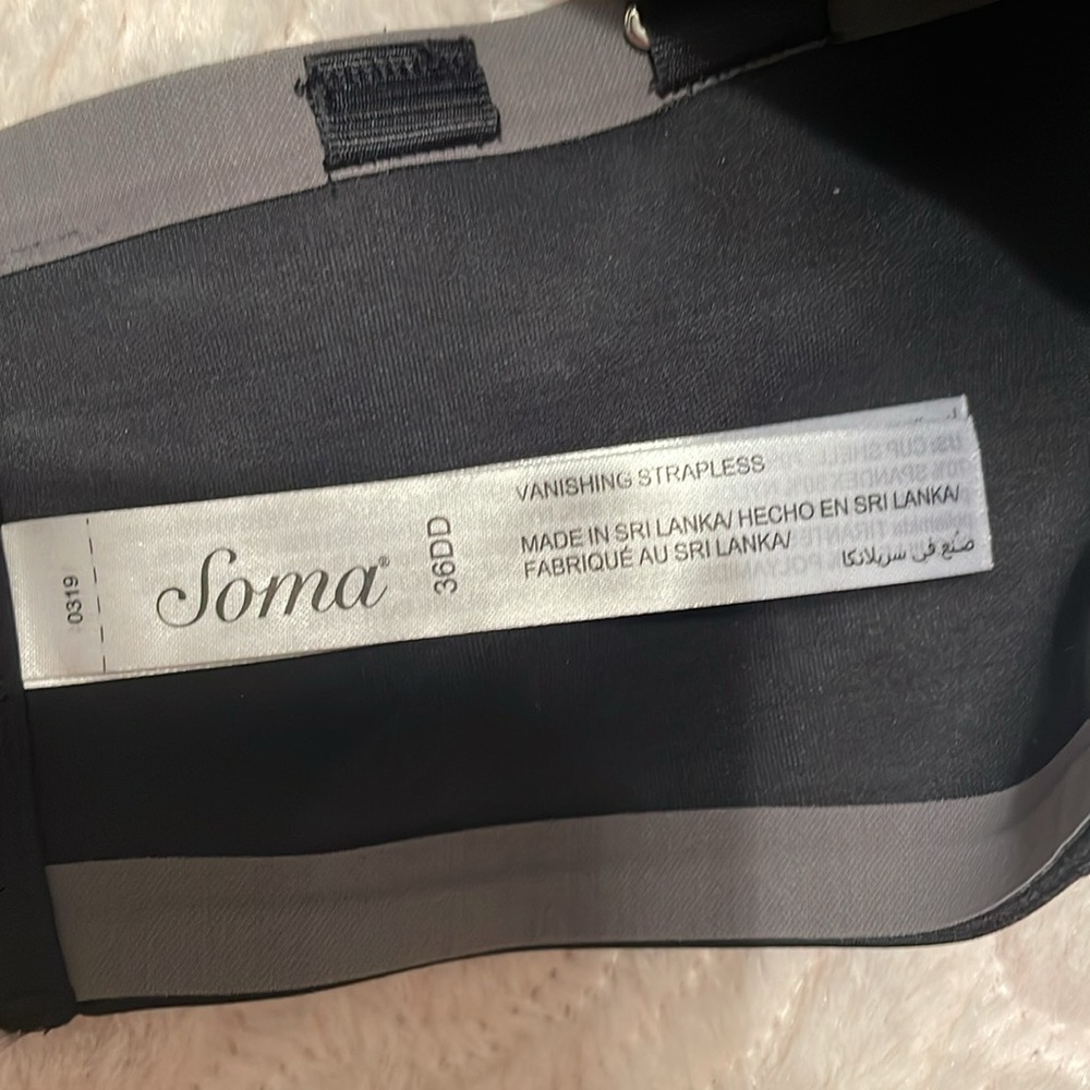 Soma Vanishing Strapless Bra 36dd View 3